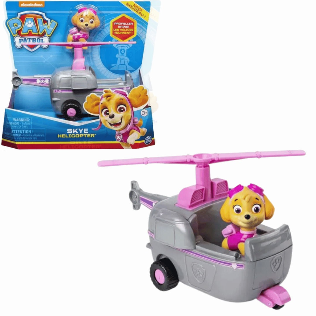 Boneco-Patrulha-Canina-Skye-com-veiculo-de-brinquedo-Vitrine-Plaza
