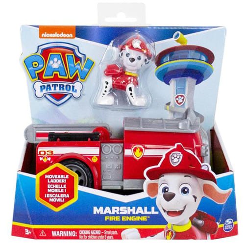 Boneco-Patrulha-Canina-Marshall-na-embalagem-para-presente-Vitrine-Plaza