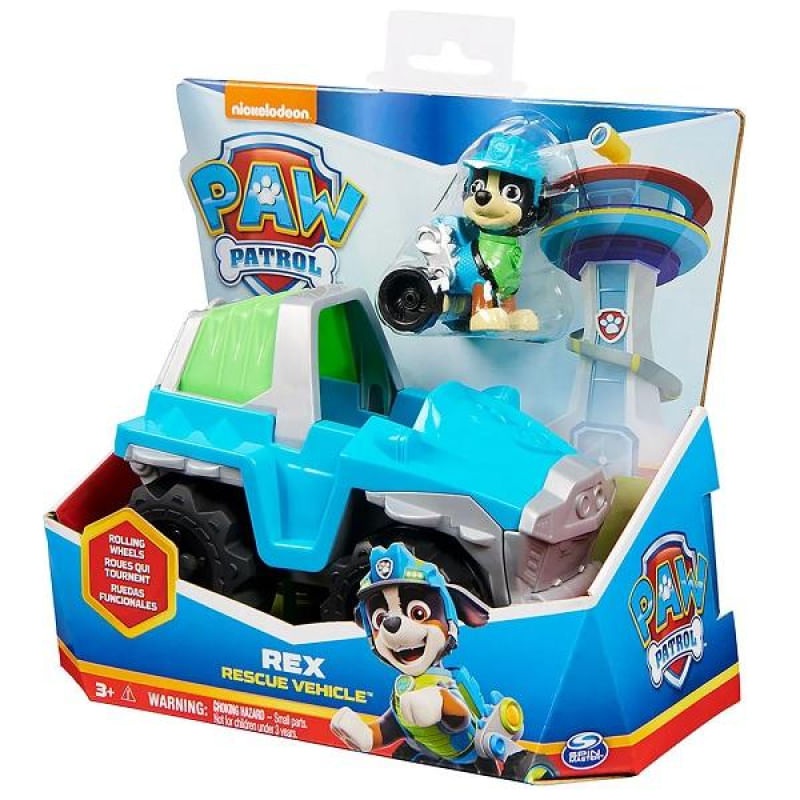 Boneco-Patrulha-Canina-Rex-na-embalagem-para-presente-Vitrine-Plaza
