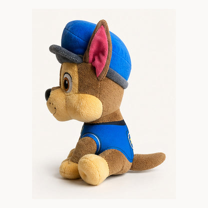 Pelucia-Patrulha-Canina-Chase-6-polegadas-visao-lateral-Vitrine-Plaza