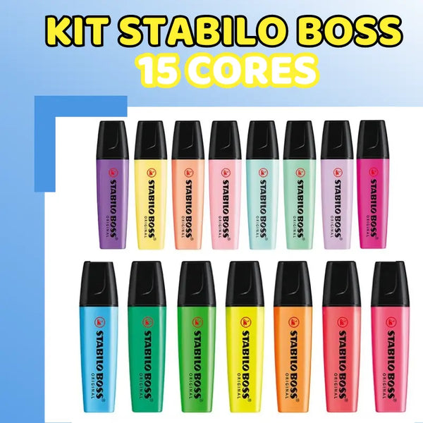 15-Cores-no-kit-stabilo-boss-vitrine-plaza