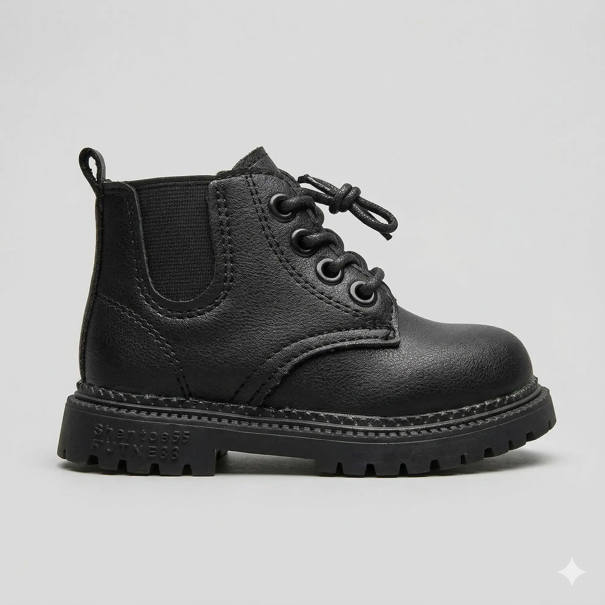 Bota-coturno-infantil-masculina-preta-juni-Vitrine-Plaza