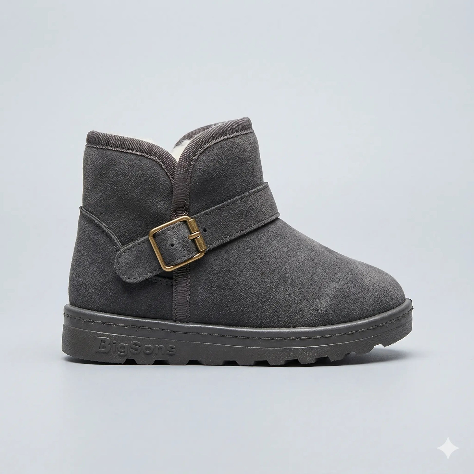 Bota-infantil-masculina-cinza-flexivel-de-couro-carter-para-temporada-de-frio-Vitrine-Plaza
