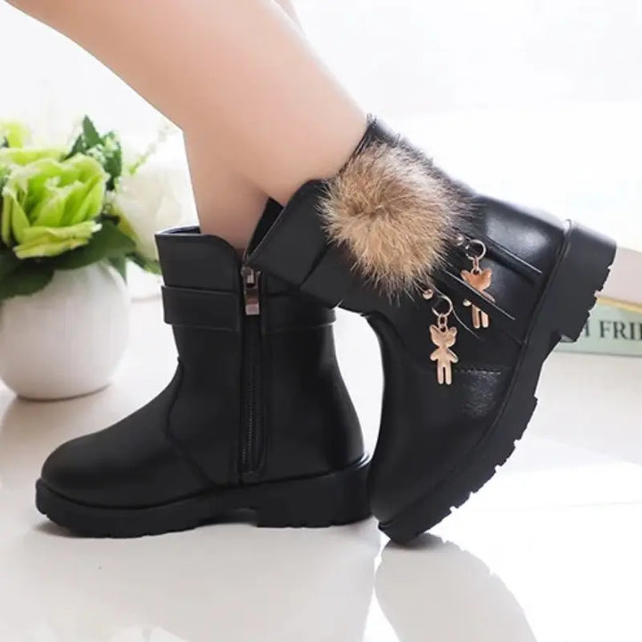 Bota-infantil-feminina-line-cat-preta-para-o-inverno-com-cano-alto-Vitrine-Plaza