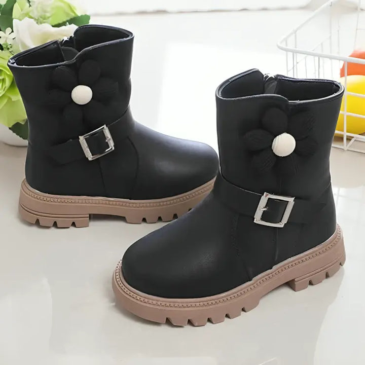 Bota-infantil-feminina-preta-de-cano-alto-para-meninas-Princesa-Vitrine-Plaza