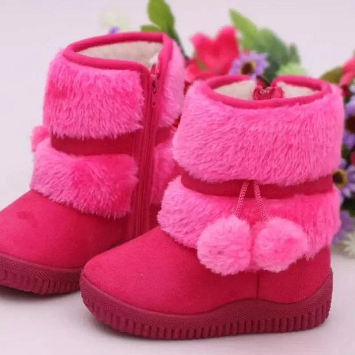 Bota-infantil-molekinha-rosa-de-inverno-para-meninas-estilosa-com-veludo-Vitrine-Plaza