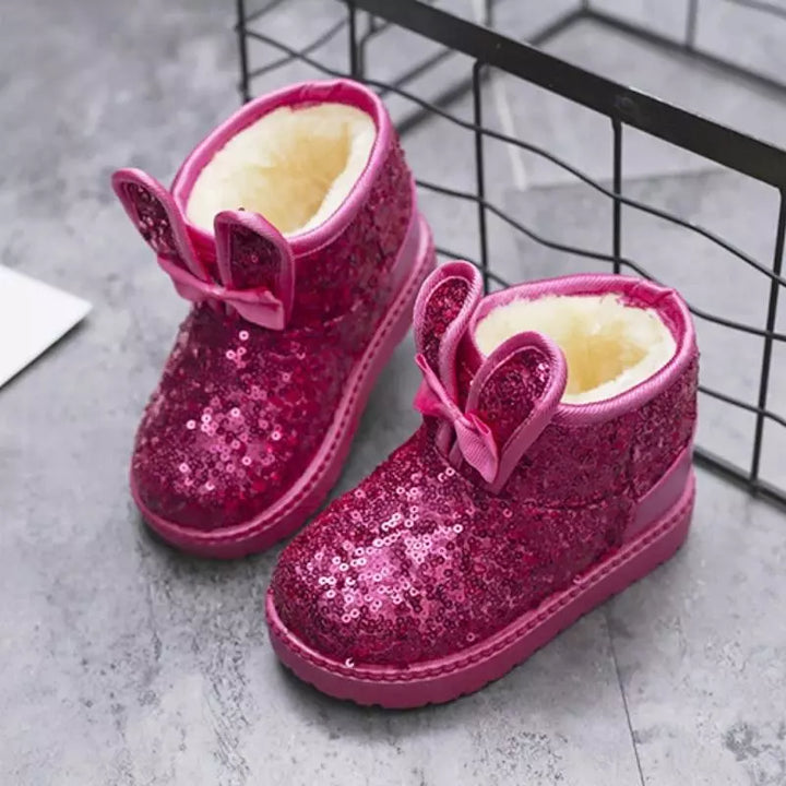 Bota-infantil-feminina-rosa-brihante-ribbit-de-inverno-com-orelhas-Vitrine-Plaza