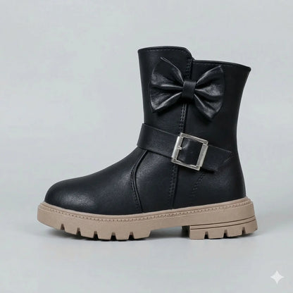 Bota-infantil-feminina-preta-cano-alto-de-couro-primavera-de-inverno-vitrine-plaza