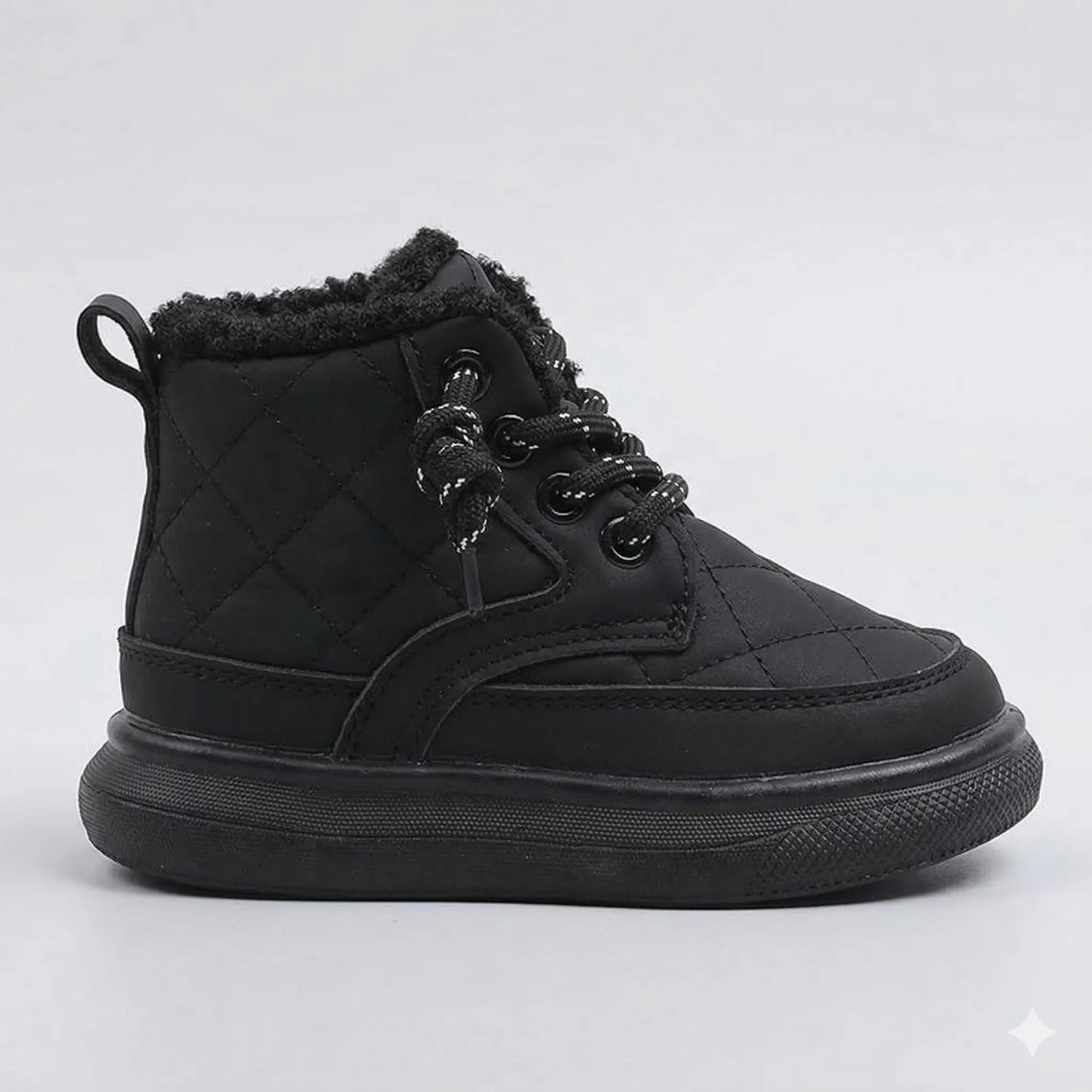 Bota-infantil-feminina-preta-warm-de-couro-para-o-inverno-das-meninas-com-cano-alto-Vitrine-Plaza