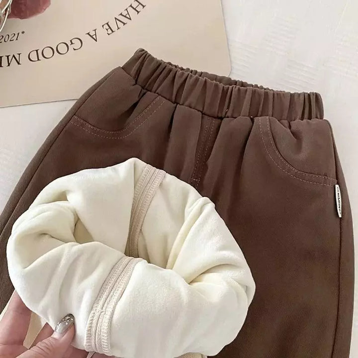 Calça-moletom-infantil-masculina-café-rapa-de-frio-para-o-inverno-social-Vitrine-Plaza