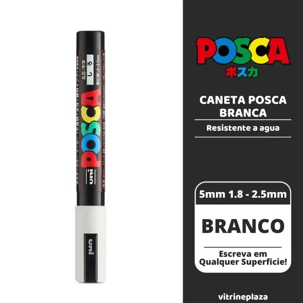 Caneta Posca Branca