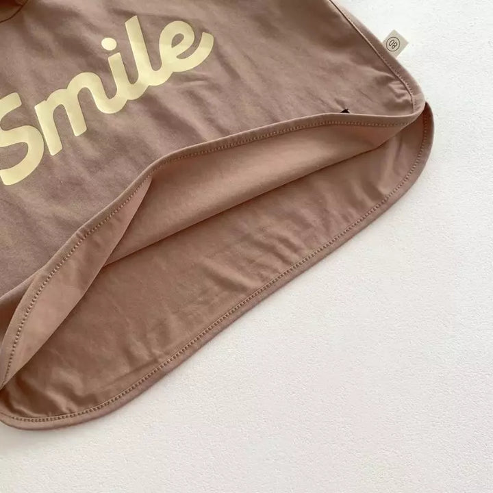 camiseta-infantil-masculina-com-capuz-marrom-smile-estilosa-Vitrine-Plaza