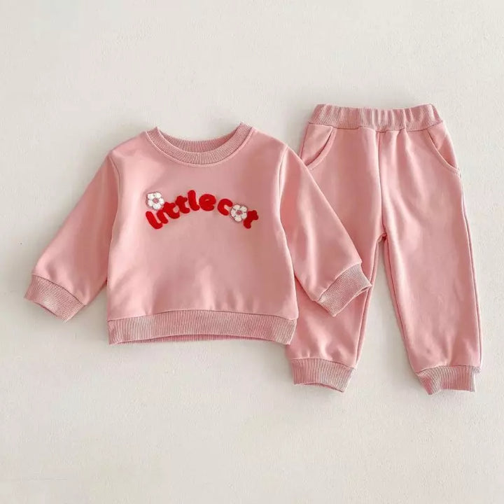 Conjunto-Moletom-Infantil-Feminino-de-algodão-para-o-inverno-littlecot-rosa-Vitrine-Plaza