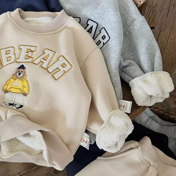 Conjunto-moletom-infantil-de-inverno-bear-cinza-Vitrine-Plaza
