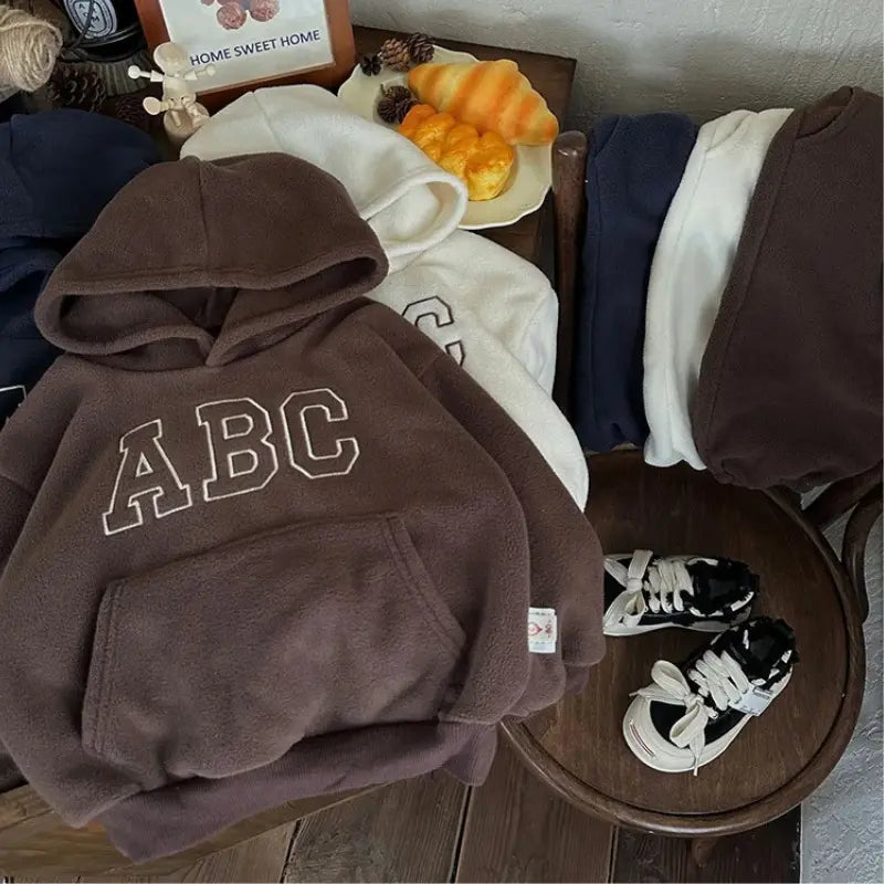 Conjunto-Moletom-infantil-marrom-de-inverno-com-blusa-moletom-ABC-Vitrine-Plaza