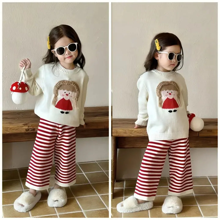 Conjunto-Infantil-Feminino-de-Inverno-feito-de-algodão-Mile-Vitrine-Plaza