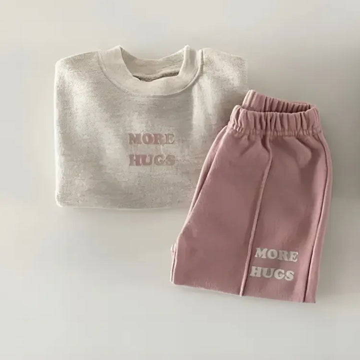 Conjunto-Moletom-Infantil-Feminino-de-frio-para-o-inverno-Rosa-hugs-Vitrine-Plaza