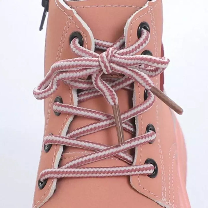 Coturno-infantil-feminina-de-couro-botinha-para-o-inverno-rosa-bia-de-cano-alto-Vitrine-Plaza