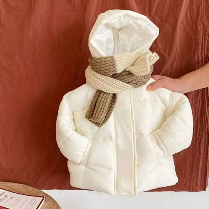 Jaqueta-Puffer-Infantil-Masculino-Branca-Lore-de-inverno-estilosa-Vitrine-Plaza