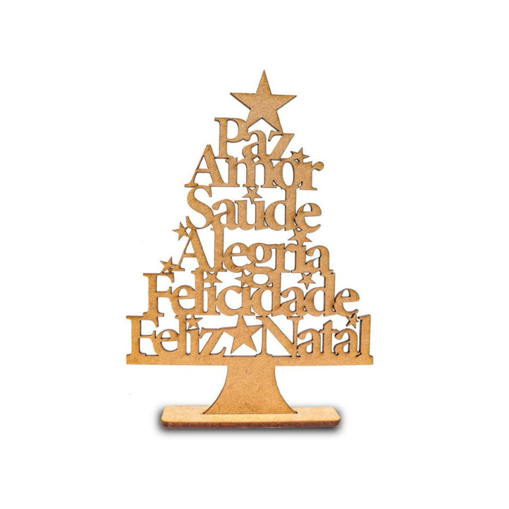 Lembrancinha com mensagem de natal