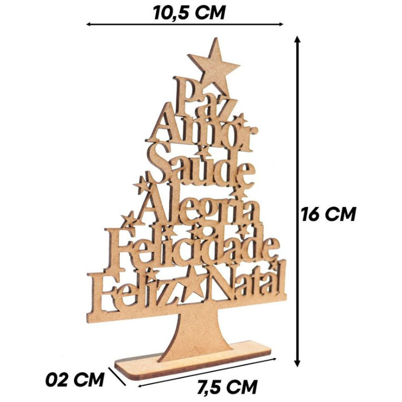 Lembrancinha de natal simples tamanho