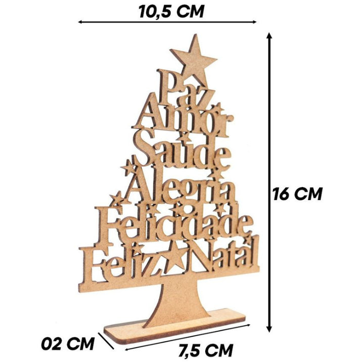 Lembrancinha de natal simples tamanho