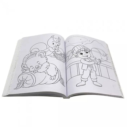 Livro com 365 Desenhos Para Colorir Infantil