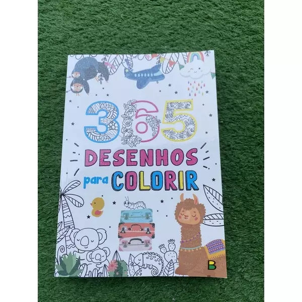 Livro com 365 Desenhos Para Colorir Infantil