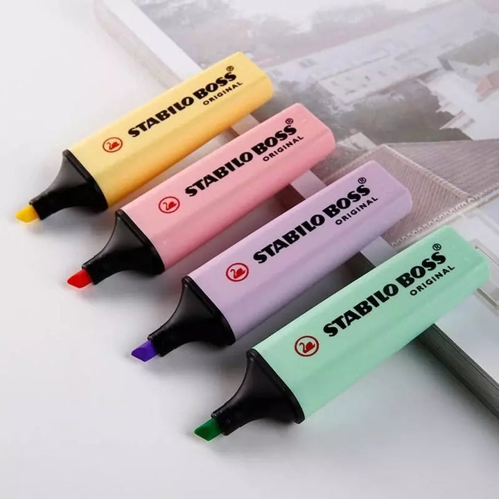 stabilo marca texto vitrine plaza com 9 cores