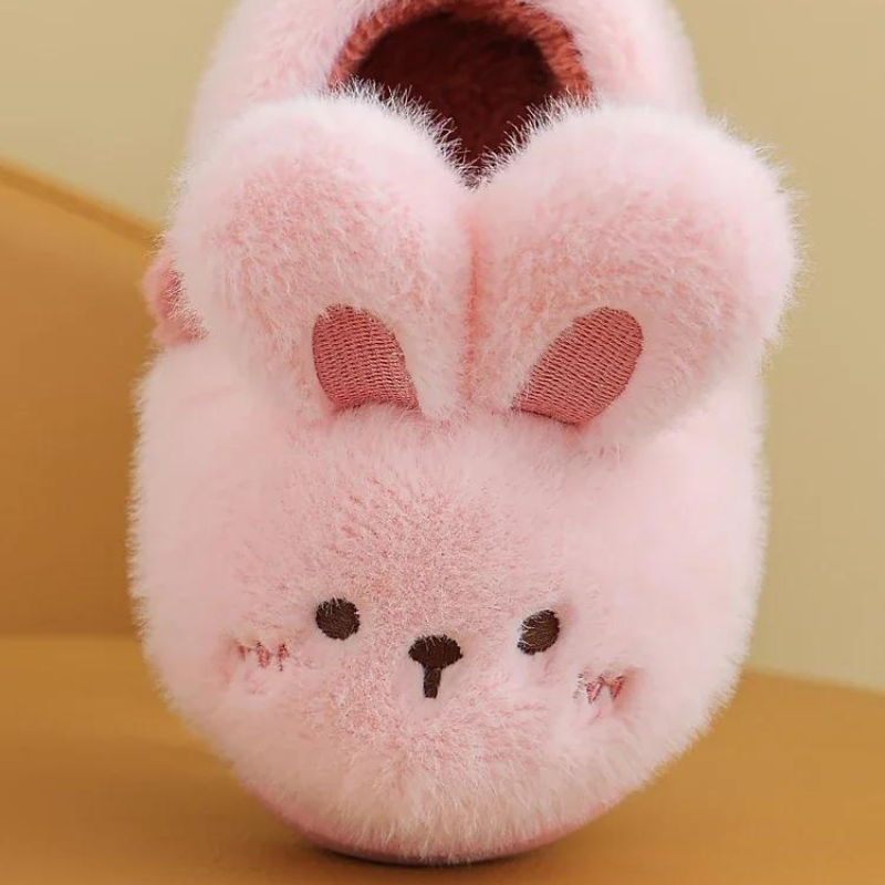 Pantufa-Infantil-para-Meninas-Coelhinho-Pink-Rosa-Vitrine-Plaza