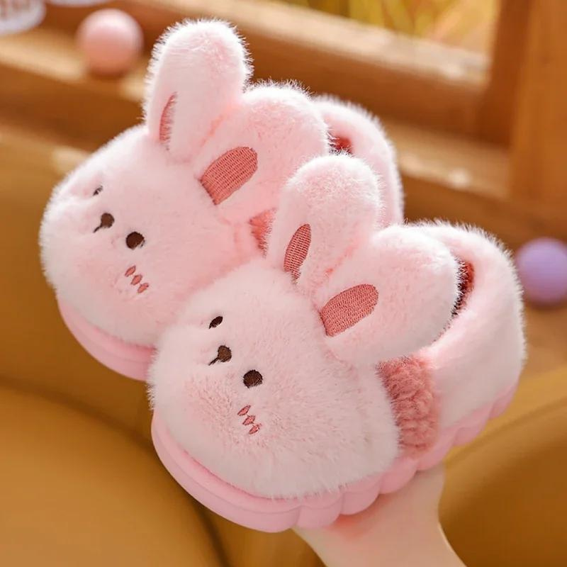 Pantufa-Infantil-Coelhinho-Pink-de-algodão-Rosa-para-Meninas-Vitrine-Plaza