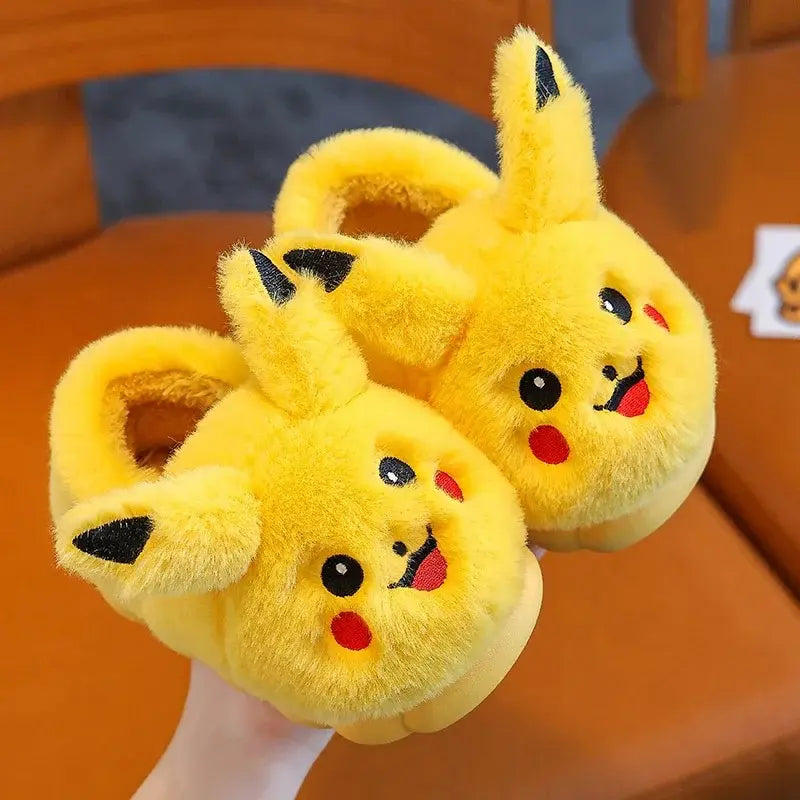 Pantufa-Infantil-Pikachu-de-algodão-para-meninos-Vitrine-Plaza