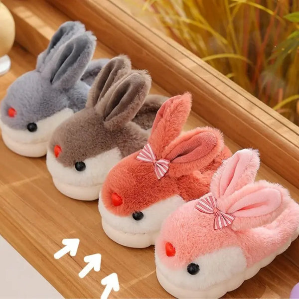 Pantufa-Infantil-de-Algodão-coelhinho-para-meninos-e-meninas-para-o-inverno-Vitrine-Plaza