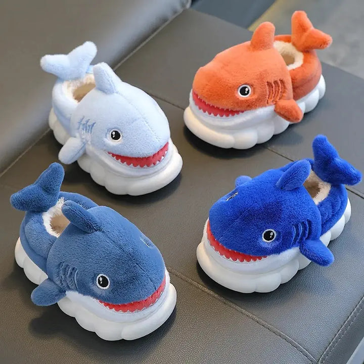 Pantufa-infantil-de-tubarão-em-algodão-para-meninos-Vitrine-Plaza