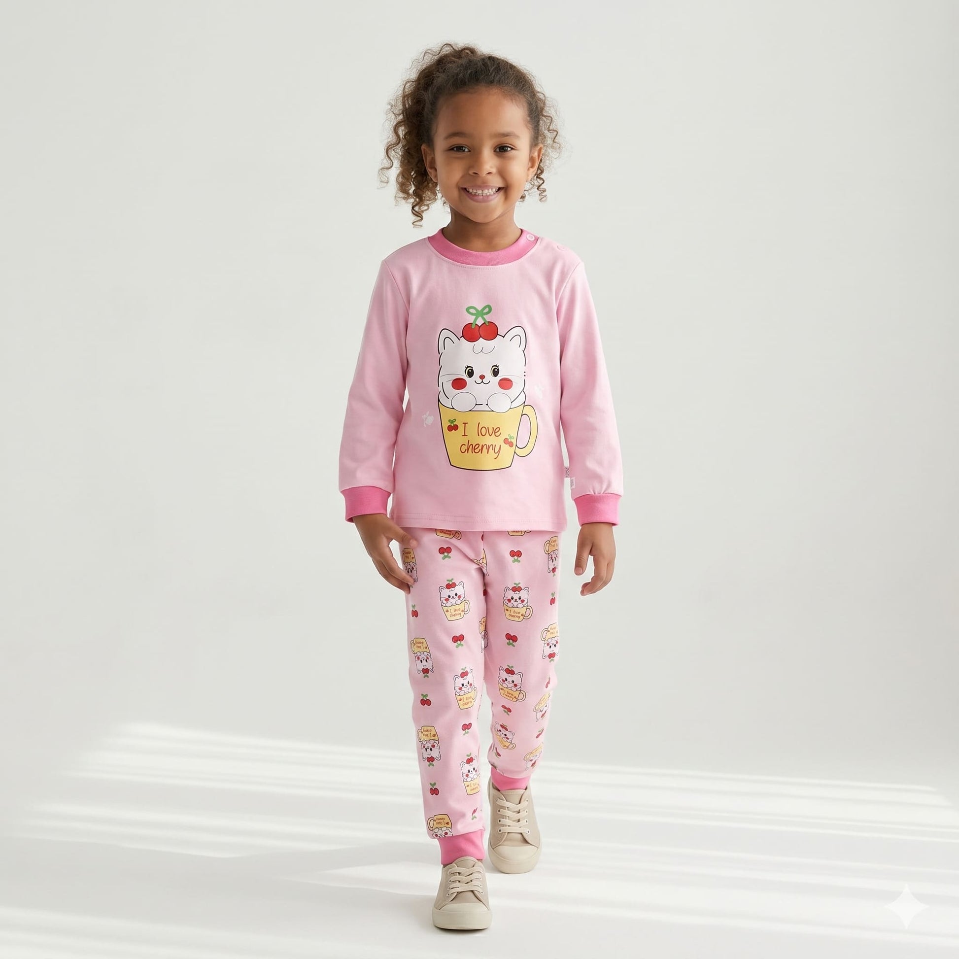 Pijama-infantil-feminino-rosa-de-inverno-gato-pink-Vitrine-Plaza