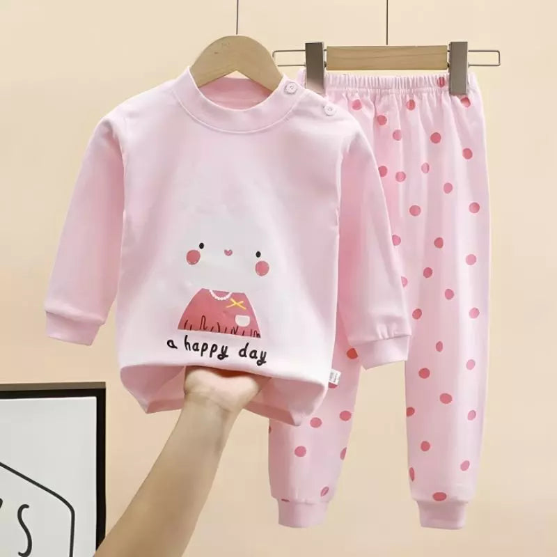 Pijama-Infantil-Feminino-Happy-Confecionado-em-algodão-para-o-inverno-Vitrine-Plaza