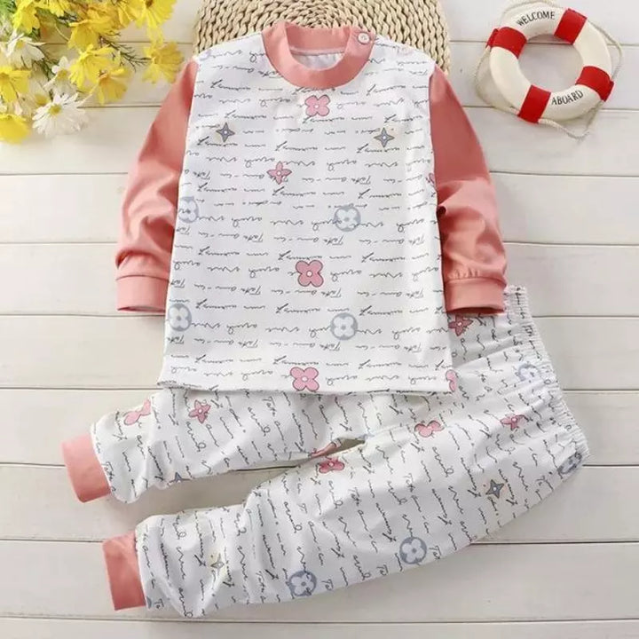 Pijama-Infantil-Feminino-de-inverno-feito-de-algodão-Nice-Vitrine-Plaza