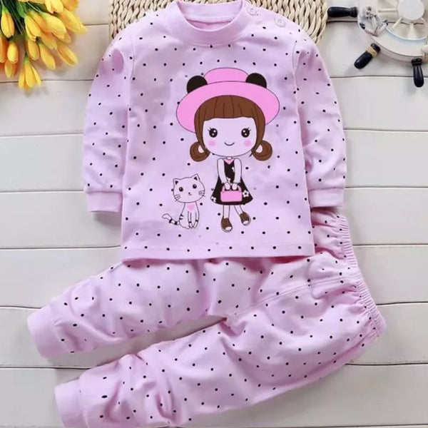 Pijama-Infantil-Feminino-de-Inverno-com-blusa-de-manga-longa-lily-Vitrine-Plaza