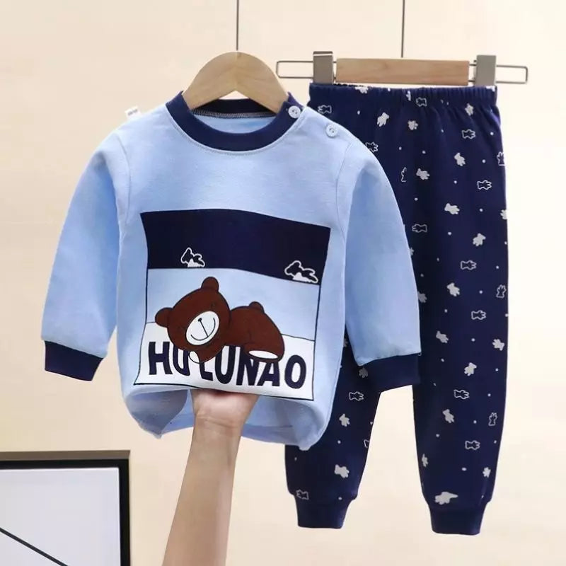 Pijama-Infantil Menino-de-Manga-Longa-para-o-inverno-vitrine-plaza