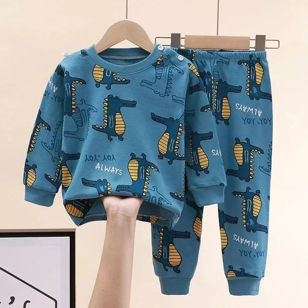 Pijama-Infantil-Masculino-de-Inverno-Croco-blue-Vitrine-Plaza