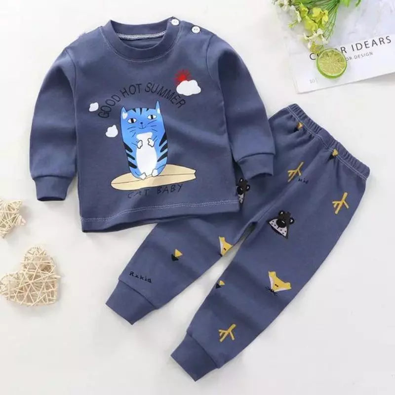 Pijama-Infantil-Menino-de-algodão-para-o-inverno-cat-baby-vitrine-plaza