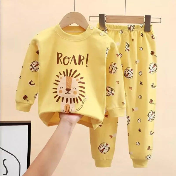 Pijama-Infantil-Menino-Roar-Feito-de-algodão-pensado-para-o-Inverno-Vtirine-Plaza