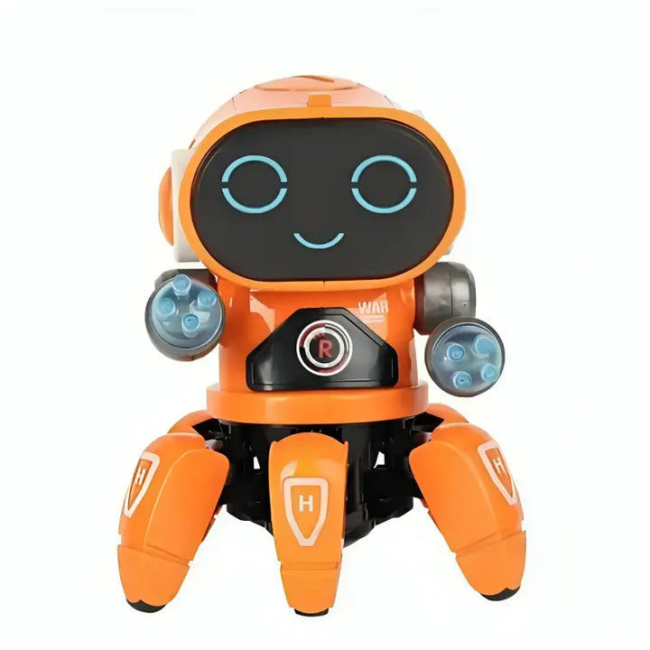 Robo-Dançarino-cor-laranja-com-led-Vitrine-Plaza