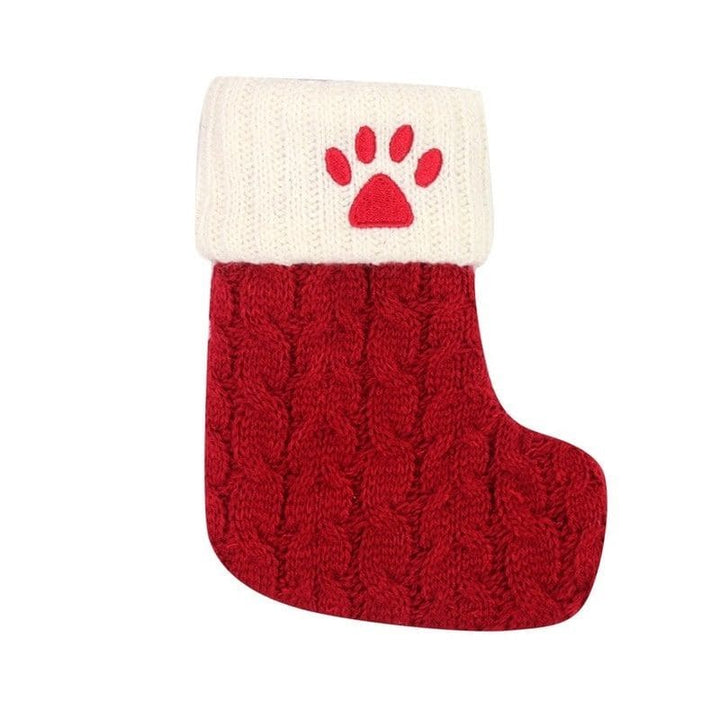 Meia de decoração de arvore de natal PET
