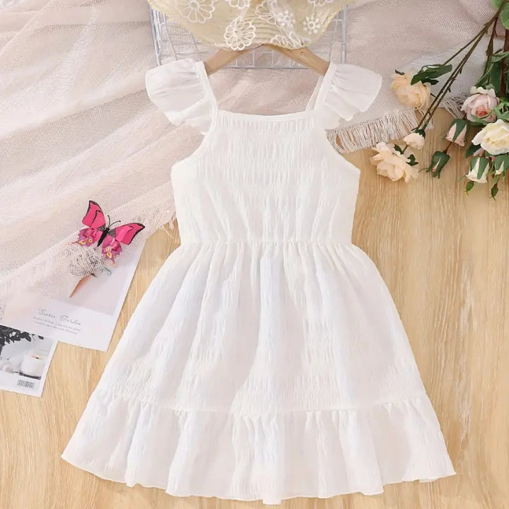 Vestido-Infantil-Branco-de-Verão-Selena-Vitrine-Plaza