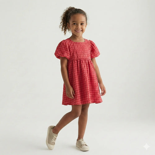 Vestido-Infantil-Clarice-rosa-de-verão-para-as-meninas-Vitrine-Plaza