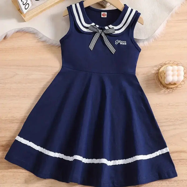 Vestido-Infantil-Colegial-Azul-Marinho-de-algodão-Rebeca-Vitrine-Plaza