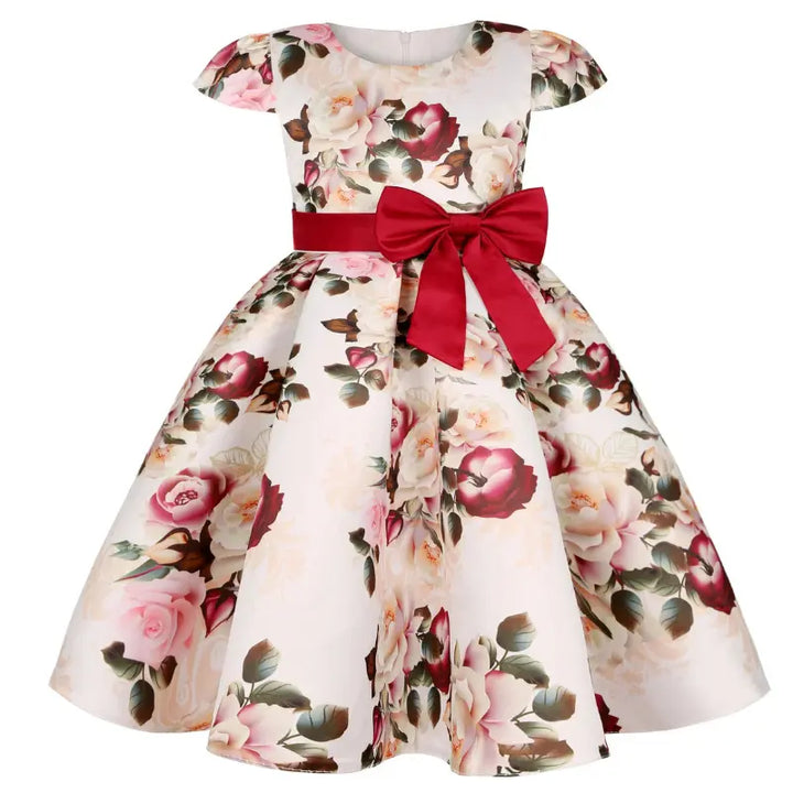 Vestido-Infantil-festa-para-meninas-vermelho-com-laço-Bianca-Vitrine-Plaza