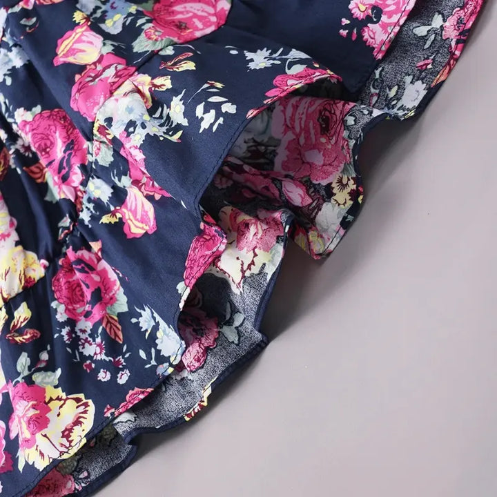 Vestido-Jeans-Infantil-Luara-de-verão-floral-Vitrine-Plaza