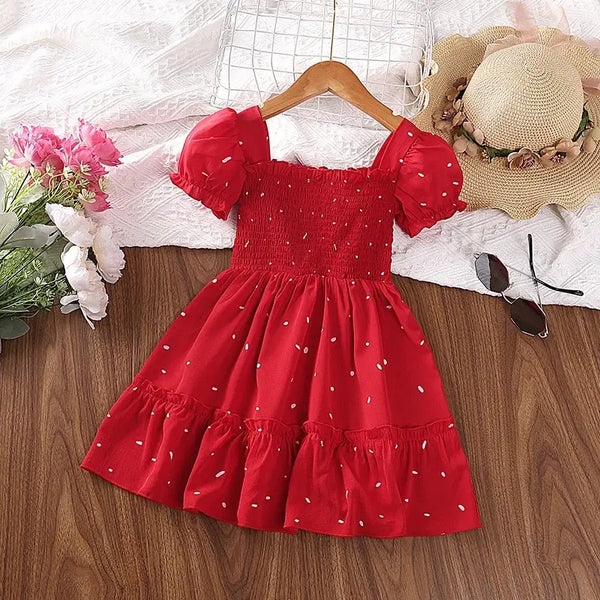 Vestido-Infantil-de-verão-Rayssa-Vermelho-Vitrine-Plaza